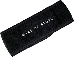 Косметическая повязка на голову, черная - Make Up Store Make Up Band Black — фото N1