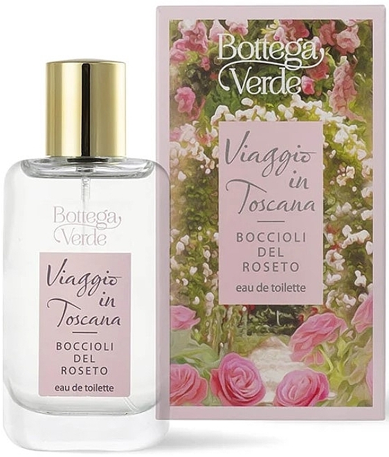 Bottega Verde Viaggio in Toscana Boccioli Del Roseto - Туалетная вода — фото N1