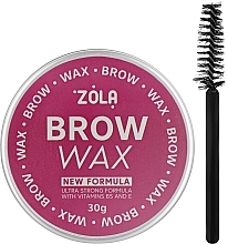 Воск для фиксации бровей - Zola Brow Wax (мини) — фото N3