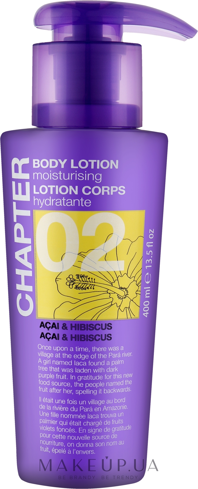 Лосьйон для тіла "Ягоди асаї й гібіскус" - Mades Cosmetics Chapter 02 Acai & Hibiscus Body Lotion — фото 400ml