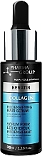Парфумерія, косметика Відновлювальна сироватка для волосся - Pharma Group Laboratories Keratin + Collagen Redensifying Hair Serum