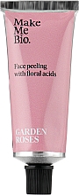 Духи, Парфюмерия, косметика Пилинг для лица с цветочными кислотами - Make Me Bio Garden Roses Face Peeling With Floral Acids