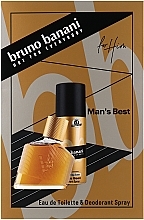 Bruno Banani Man's Best - Набір (edt/30ml + deo/spray/50ml) — фото N1