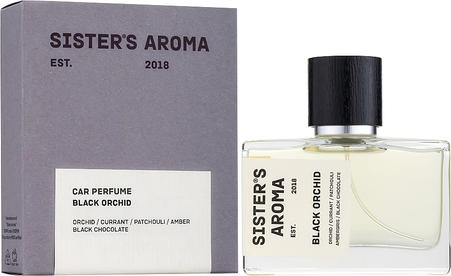 Ароматизатор для авто - Sister's Aroma Car Perfume Sex&Black Orchid 