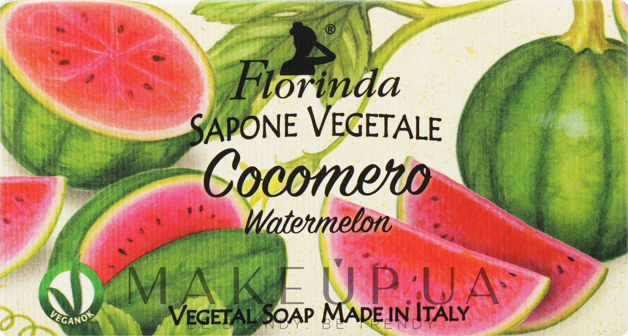 Мило натуральне "Кавун" - Florinda Watermelon Natural Soap — фото 100g