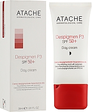 Денний крем з активними компонентами ліпосом - Atache Despigment P3 Day Cream SPF 50+ — фото N2