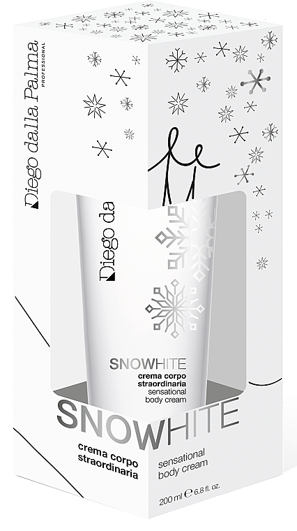 Крем для тіла - Diego Dalla Palma Professional Snowhite Sensational Body Cream — фото N2