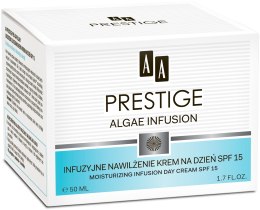 Парфумерія, косметика Денний зволожувальний крем для обличчя - AA Prestige Algae Infusion Cream SPF 15