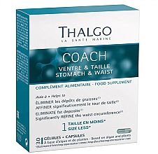 Капсулы для живота и талии, 30 шт - Thalgo Coach Stomach and Waist — фото N1