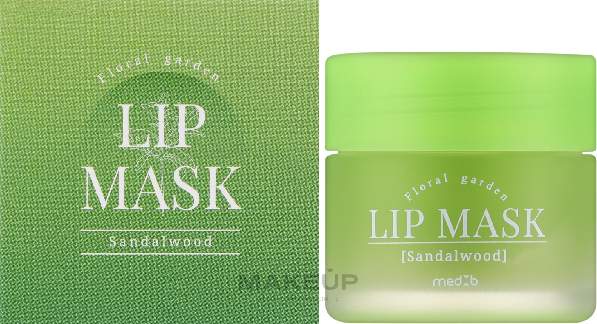 Бальзам-маска для губ "Сандалове дерево" - Med B Floral Garden Lip Mask Sandalwood — фото 20g
