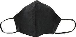 Маска тканевая-защитная для лица, черная, размер М - Gioia — фото N1