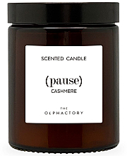 Парфумерія, косметика Ароматична свічка у банці - Ambientair The Olphactory Cashmere Scented Candle