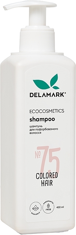 Шампунь для окрашенных волос - DeLaMark — фото N1