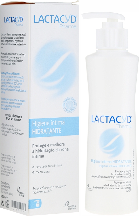 Зволожувальний засіб для інтимної гігієни - Lactacyd Pharma Moisturizing — фото N1