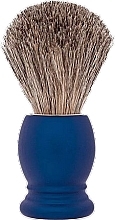 Помазок для гоління, синій - Plisson Essential Russian Grey Shaving Brush — фото N2