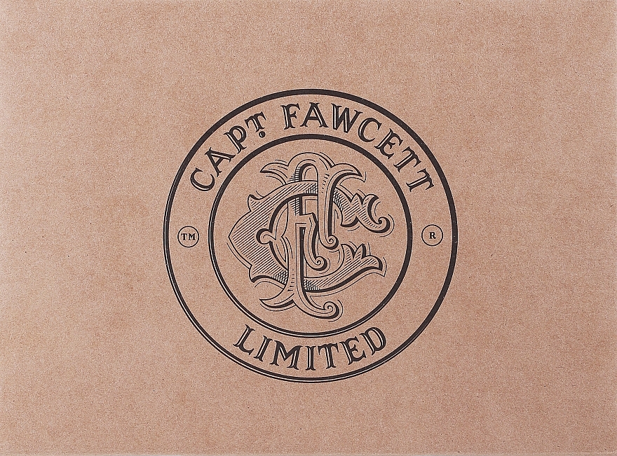 Набор - Captain Fawcett Shaving Gift Set (razor/1pc + shaving soap/110g + shaving brush/1pc) — фото N3