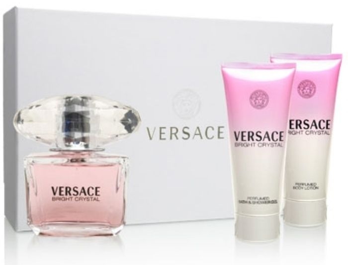 УЦЕНКА Versace Bright Crystal - Набор (edt 5 + sh/g 25 + b/l 25)*