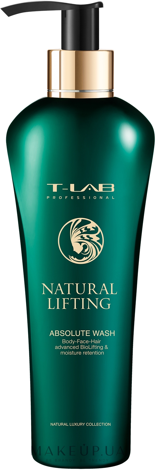 Шампунь-гель для природного питания волос, рук и тела - T-Lab Professional Natural Lifting Absolute Wash — фото 300ml