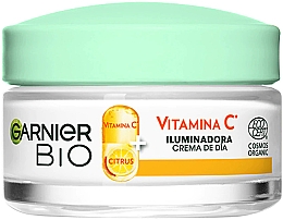 Парфумерія, косметика Освітлювальний денний крем - Garnier Bio Vitamin C Brightening Day Cream