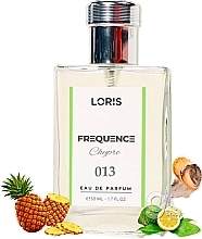 Духи, Парфюмерия, косметика Loris Parfum Frequence M013 - Парфюмированная вода (тестер с крышечкой)