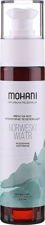 Интенсивно восстанавливающий ночной крем - Mohani Norwegian Wind Intense Revitalising Night Cream — фото N1