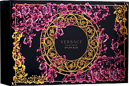 Парфумерія, косметика Versace Pour Femme Dylan Blue - Набір (edp/100ml + edp/mini/5ml + show/gel/100ml + b/lot/100ml)