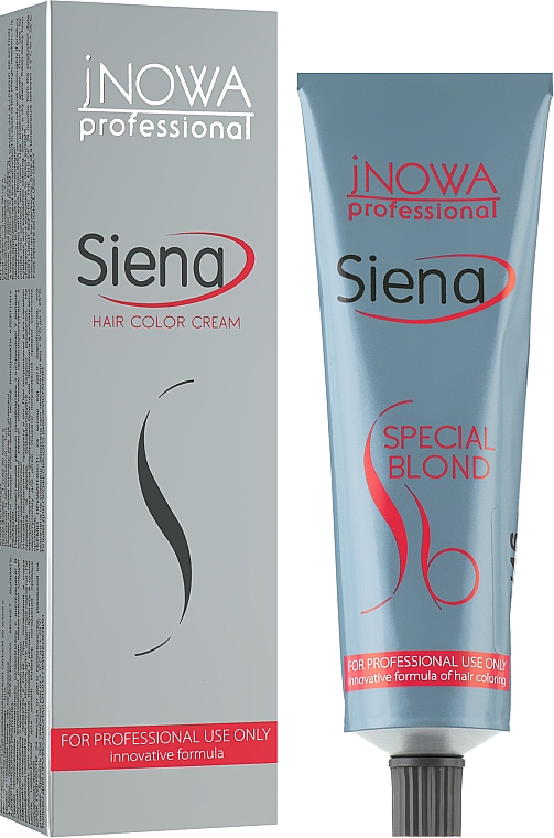 Профессиональная осветляющая крем-краска для волос - jNOWA Professional Siena Special Blond