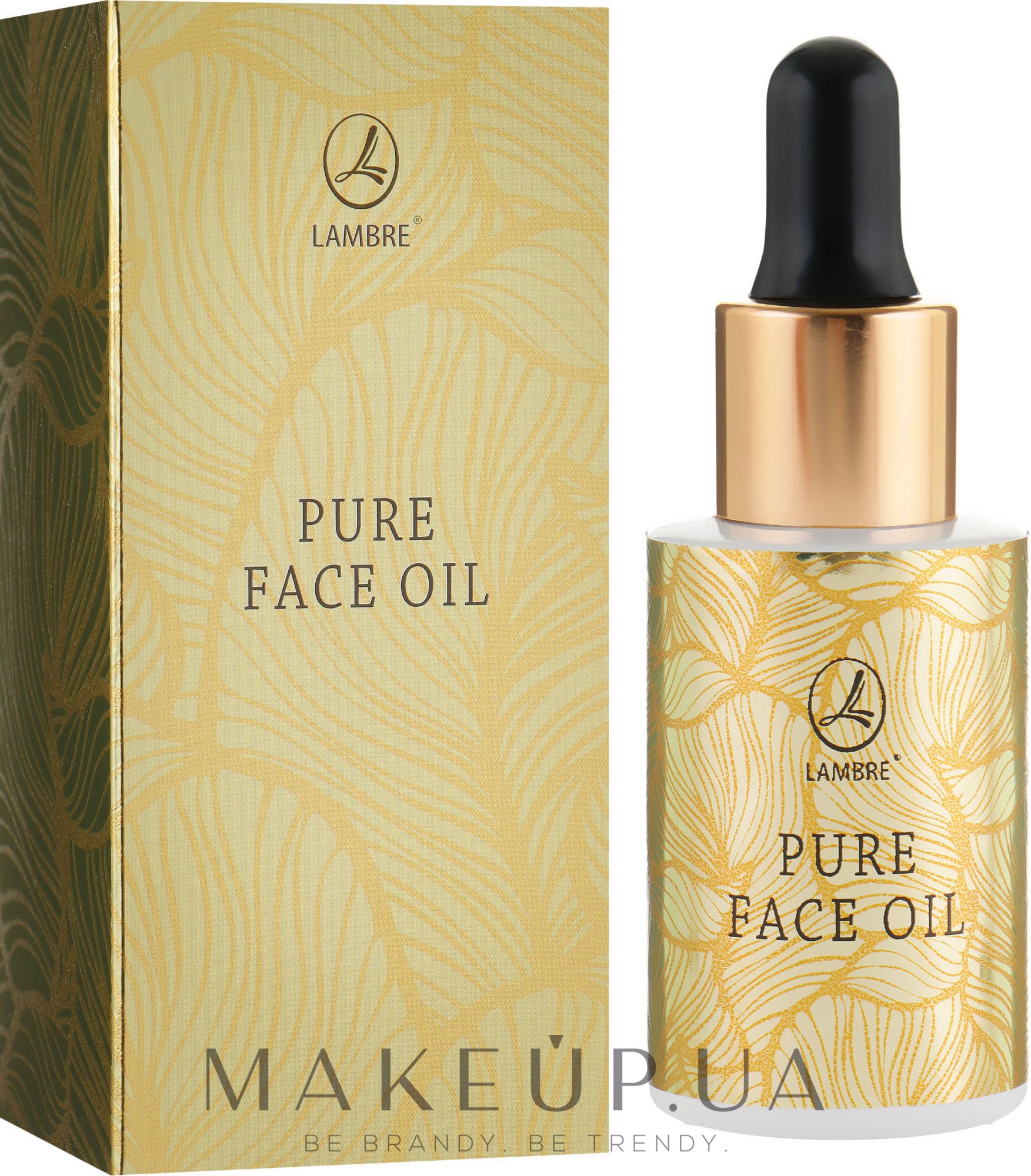 Омолоджувальна олія для обличчя і шиї - Lambre Pure Face Oil — фото 15ml