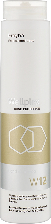 Шампунь для защиты и укрепления волос - Erayba Wellplex W12 Bond Shampoo