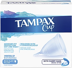  Менструальна чаша - Tampax Menstrual Cup Regular Flow — фото N1