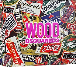 Dsquared2 Wood Pour Femme - Набор (edt/50ml + sh/gel/50ml + b/lot/50ml) — фото N1