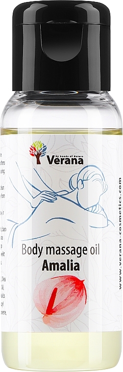 Массажное масло для тела «Amalia» - Verana Body Massage Oil  — фото N1