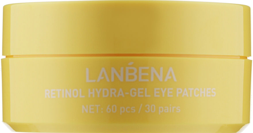 Омолоджувальні гідрогелеві патчі для очей з ретинолом і колагеном - Lanbena Retinol Collagen Hydra-Gel Eye Patch — фото N2