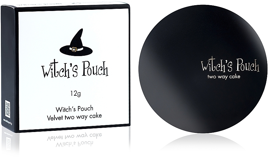 Компактная пудра для лица - Witch's Pouch Velvet Two Way Cake — фото N1