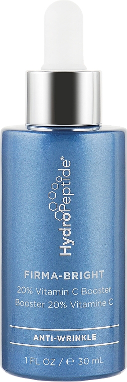 Укрепляющее средство, придающее сияние и осветление коже - HydroPeptide Firma-Bright Vitamin C Booster — фото N2