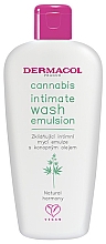 Парфумерія, косметика Заспокійливий засіб для інтимної гігієни з конопляною олією - Dermacol Cannabis Intimate Wash Emulsion