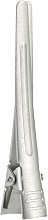Затискач для волосся алюмінієвий, 300696, 50 мм - Tico Professional — фото N2
