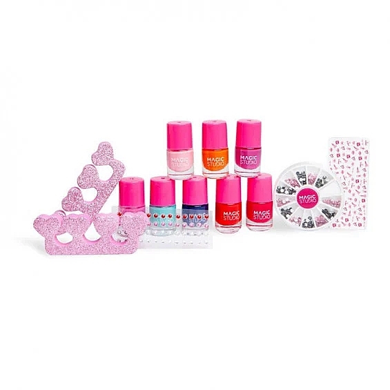Набір, 5 продуктів - Magic Studio Pretty Girls Mega Nail Art Set — фото N2