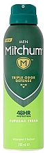 Дезодорант-спрей для чоловіків - Mitchum Men Supreme Fresh 48hr Anti-Perspirant — фото N1