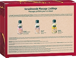 Набор - Kneipp Massage Oil Gift Set (massage/oil/3x20ml) — фото N2