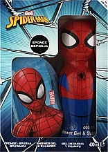 Духи, Парфюмерия, косметика Набор - EP Line Marvel Spiderman (sh/gel/400ml + sh/sponge/1pcs)