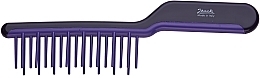 Щетка для волос, фиолетовая - Janeke Purple — фото N1
