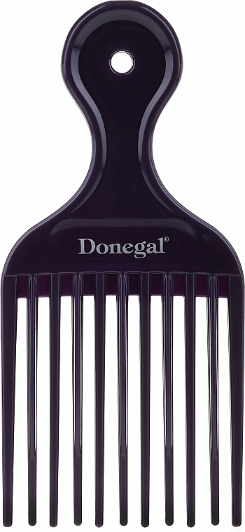 Гребень для волос 15.4 см, фиолетовый - Donegal Afro Hair Comb — фото N1