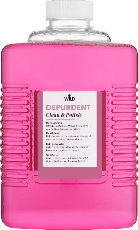 Ополіскувач для порожнини рота "Очищення і полірування" - Dr. Wild Depurdent Clean&Polish Mouthrinse — фото N5