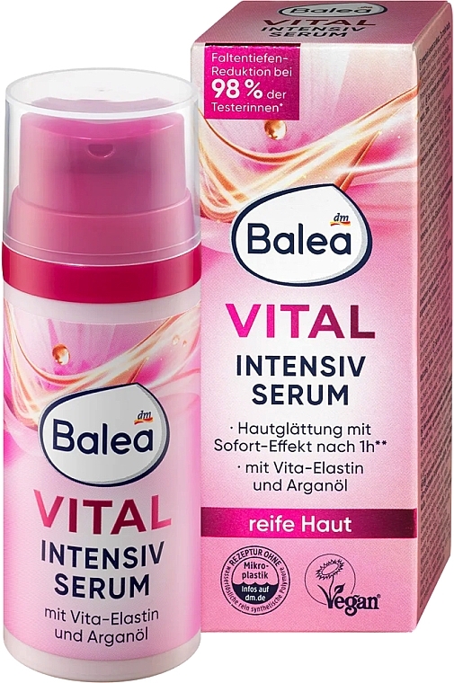 Живильна сироватка для обличчя - Balea Vital Intensiv Serum — фото N1
