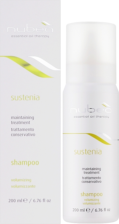 УЦЕНКА Шампунь для объема волос - Nubea Sustenia Volumizing Shampoo * — фото N2