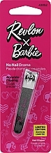 Книпсер для ногтей маникюрный - Revlon x Barbie Collection Nail Clippper Limited Edition — фото N1