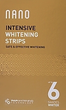 Духи, Парфюмерия, косметика Отбеливающие зубные полоски - WhiteWash Nano Intensive Whitening Strips