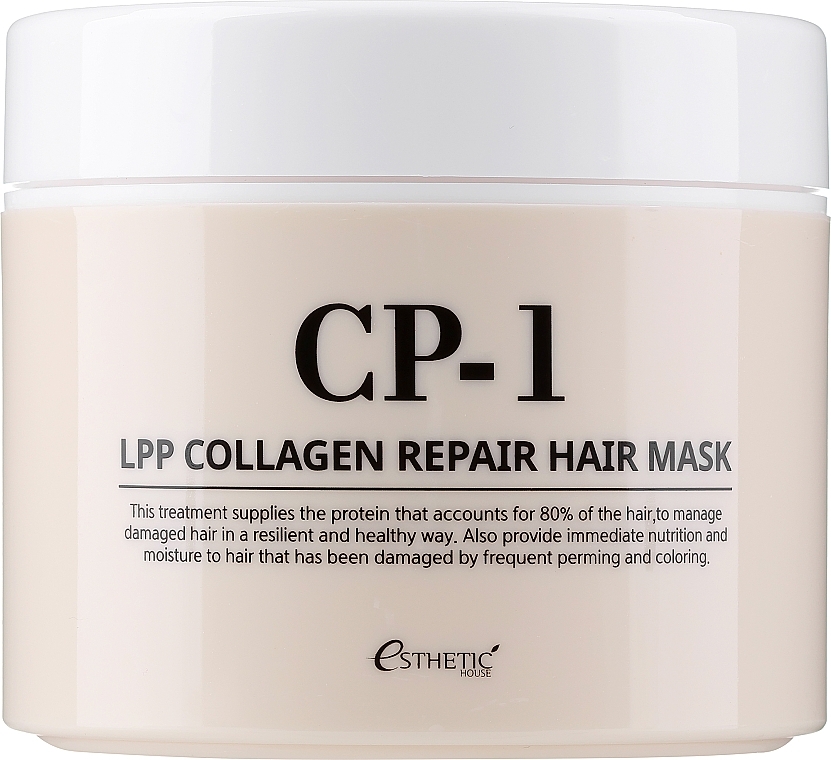 Колагенова маска для волосся - Esthetic House CP-1 LPP Collagen Repair Hair Mask — фото N1