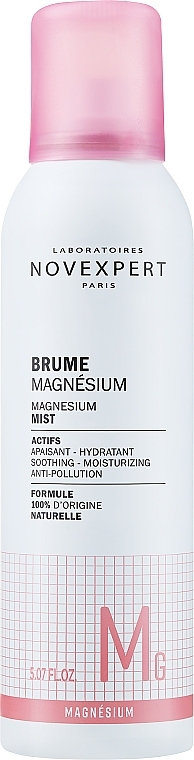 Успокаивающий спрей для лица с Магнезией - Novexpert Magnesium Mist
